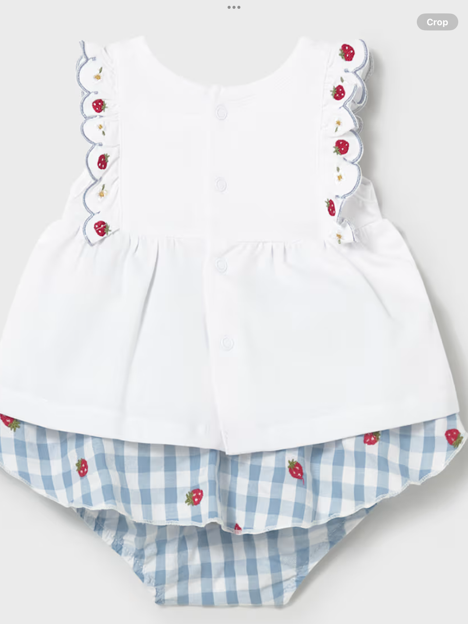 Mayoral Checkered skirt set 0426744