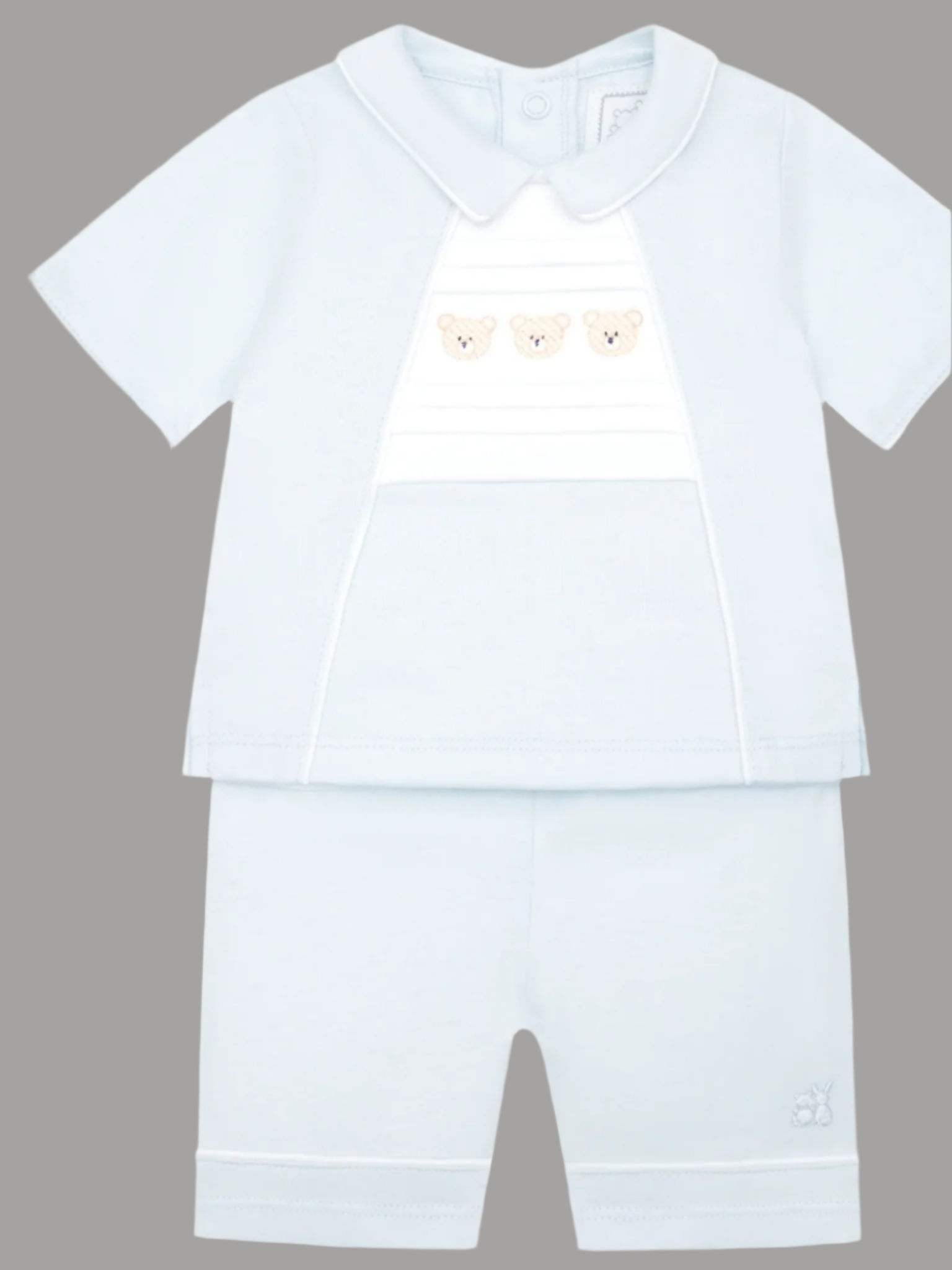 Emile et  Rose Jonnie Boys Teddy Top and Shorts Set 012554