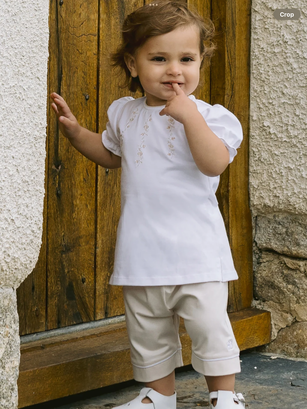 Emile et rose Jewell Stone Girls Top and Shorts Summer Set 012558