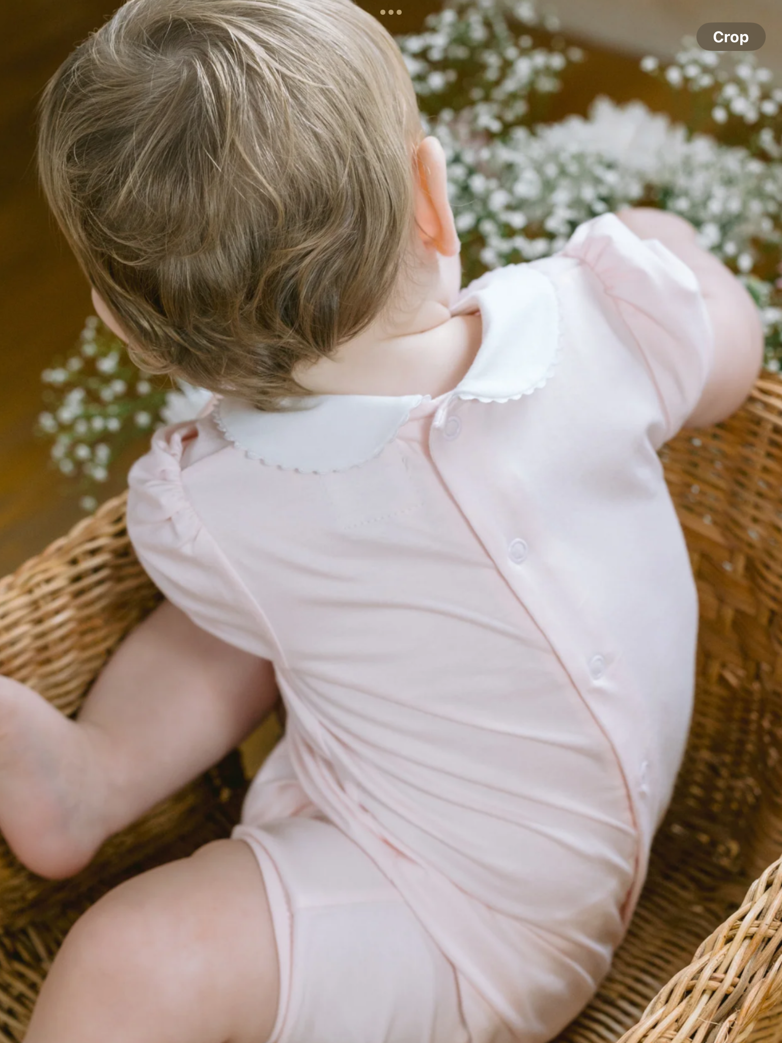 Emile et rose Jody Pink Girls Heart Embroidery Romper 012559