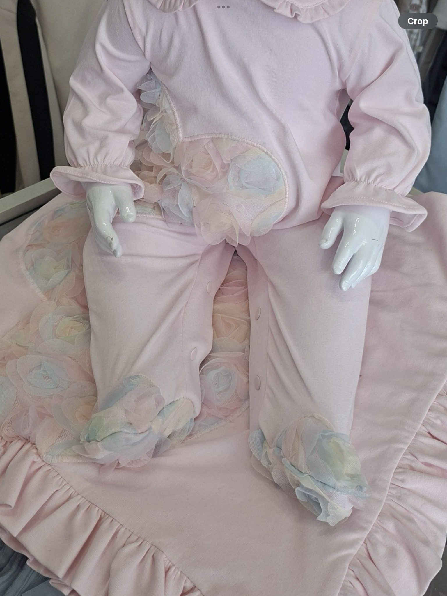 DEOLINDA chic babygro and matching hat 0426752
