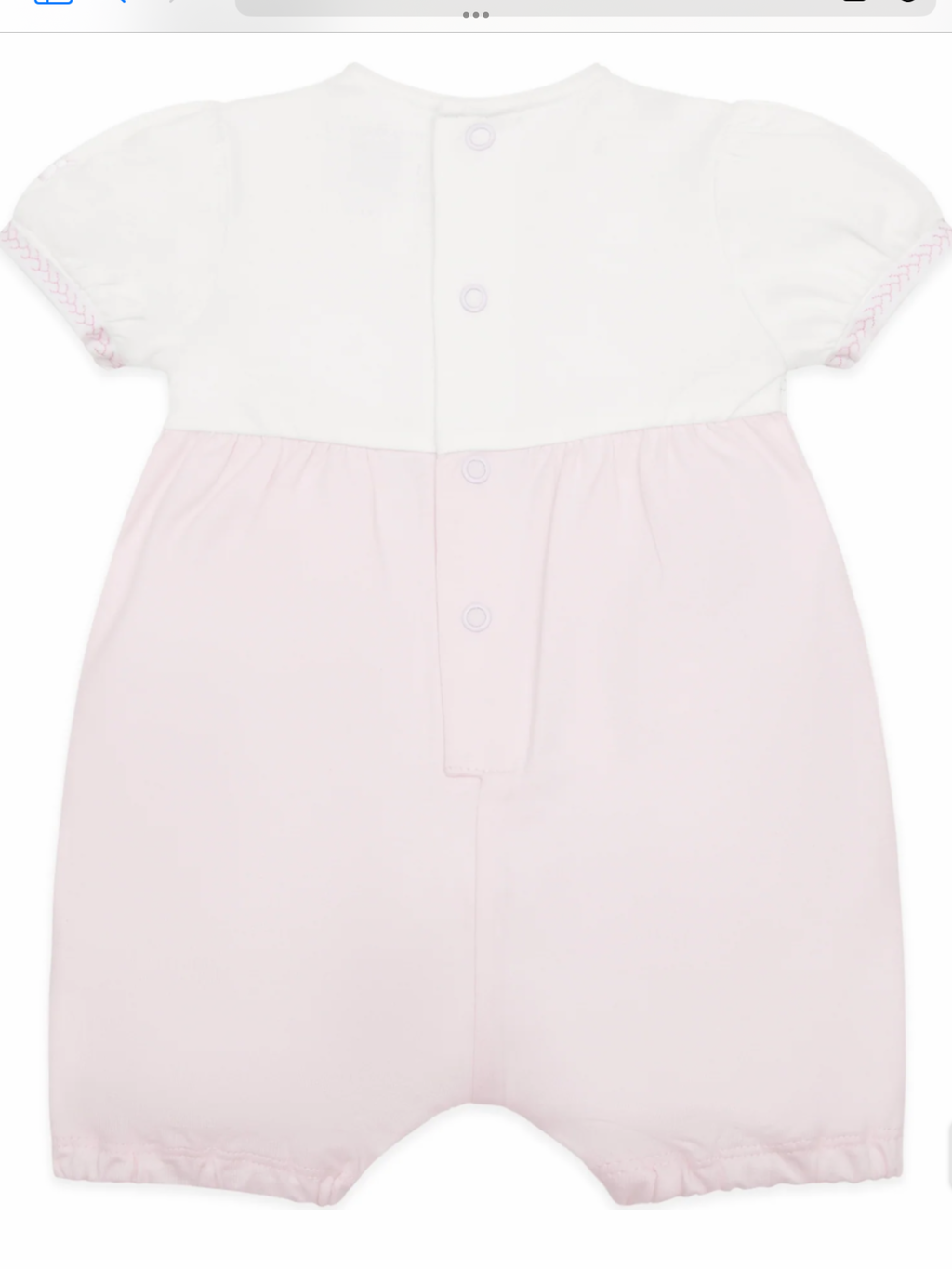 Emile et Rose Jemma Girls Floral Embroidery Romper 012563