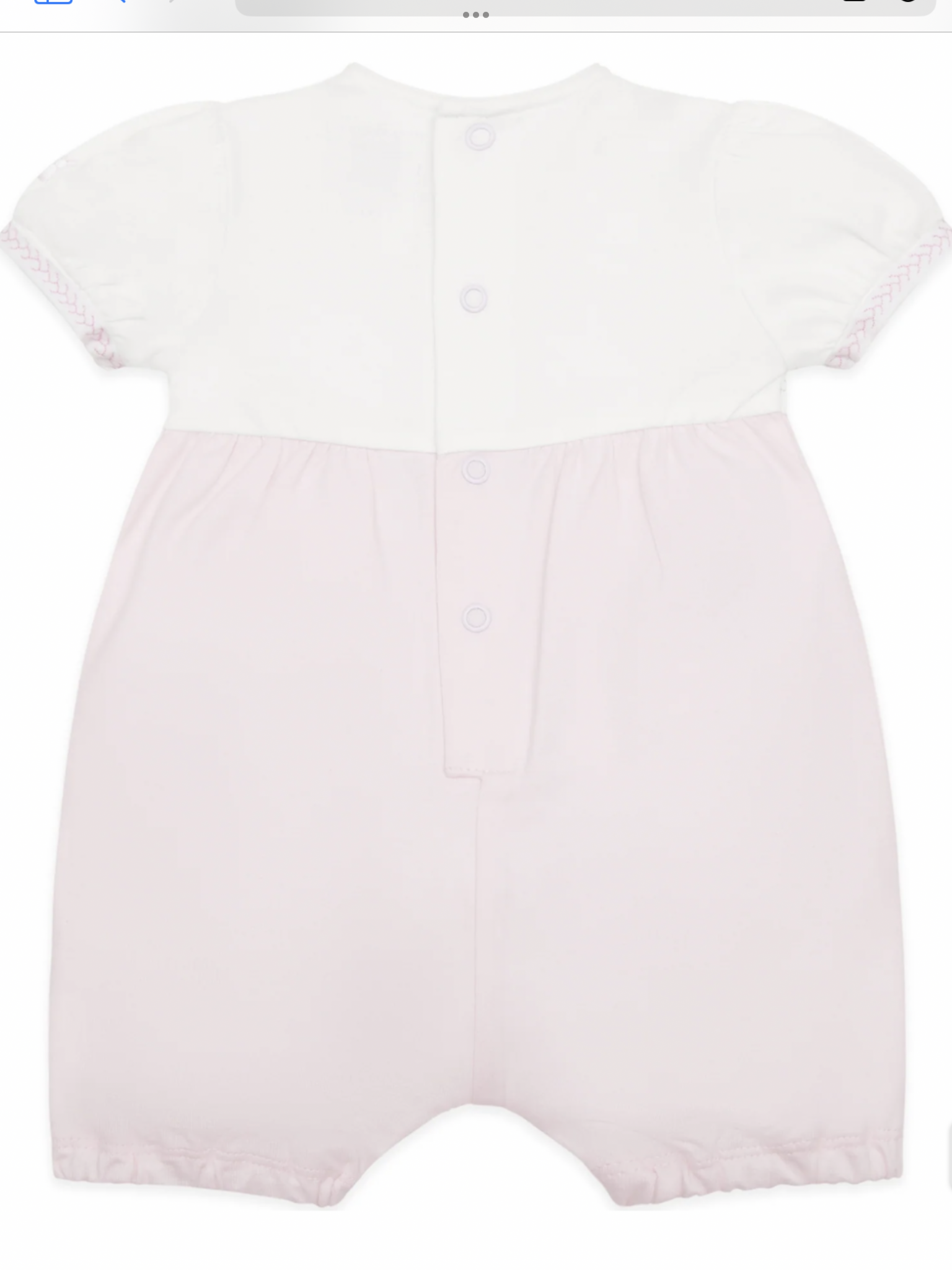 Emile et Rose Jemma Girls Floral Embroidery Romper 012563