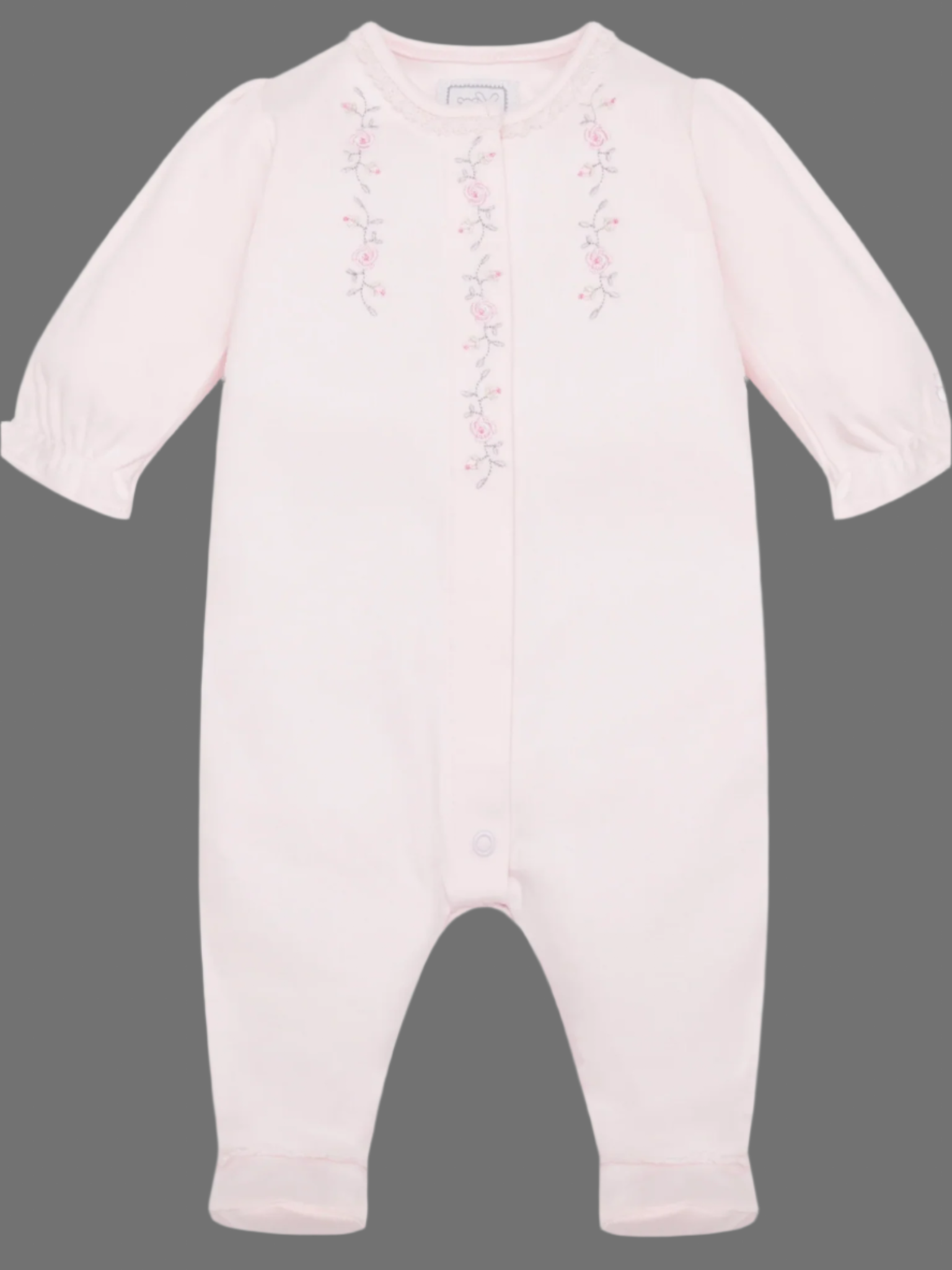 Emile et rose Jennifer Girls Front Opening Babygrow 022564