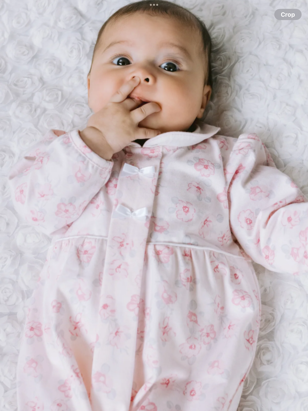 Emile et rose Joanne Girls Floral Print Babygrow and Hairband 012565