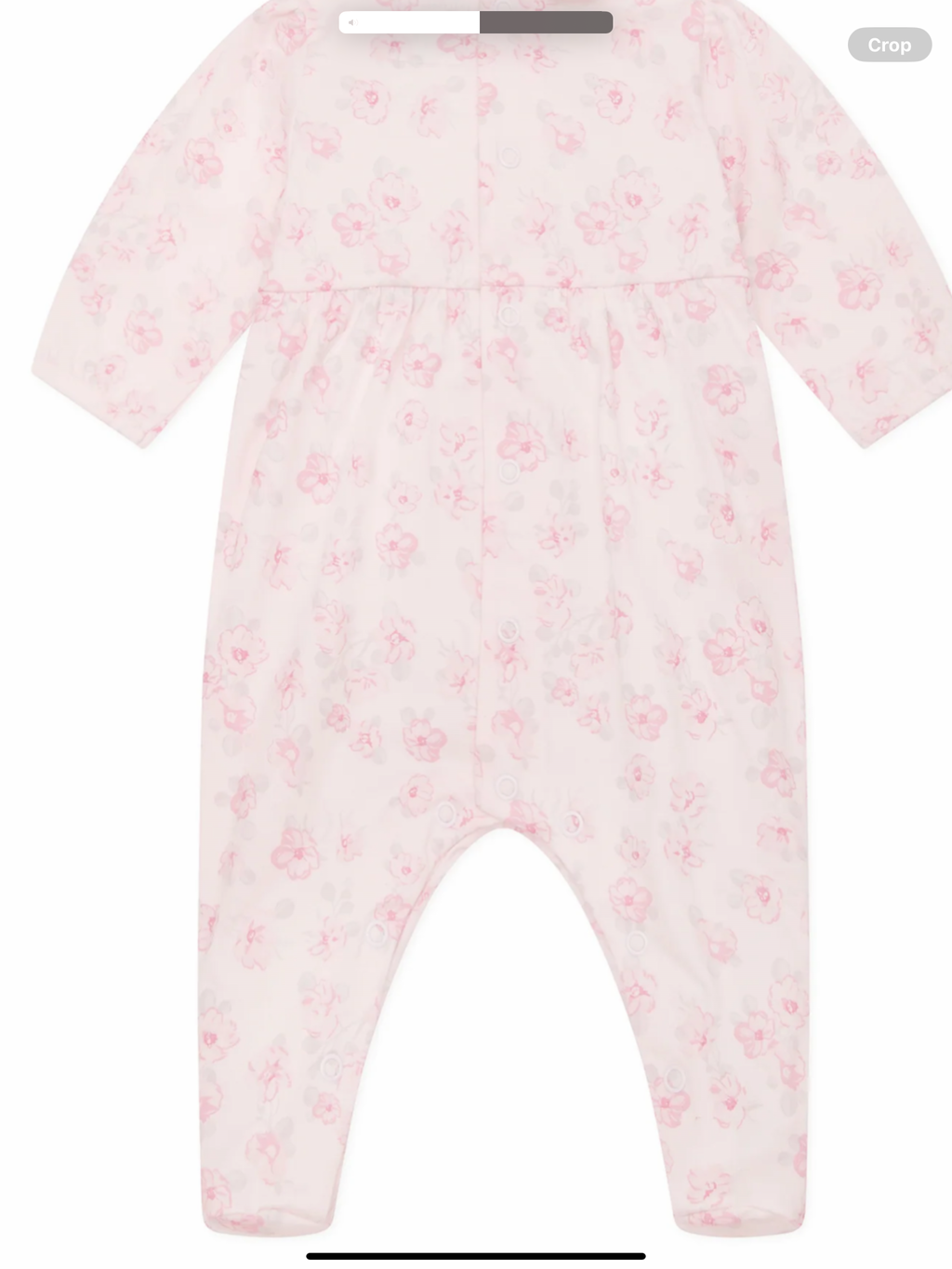 Emile et rose Joanne Girls Floral Print Babygrow and Hairband 012565