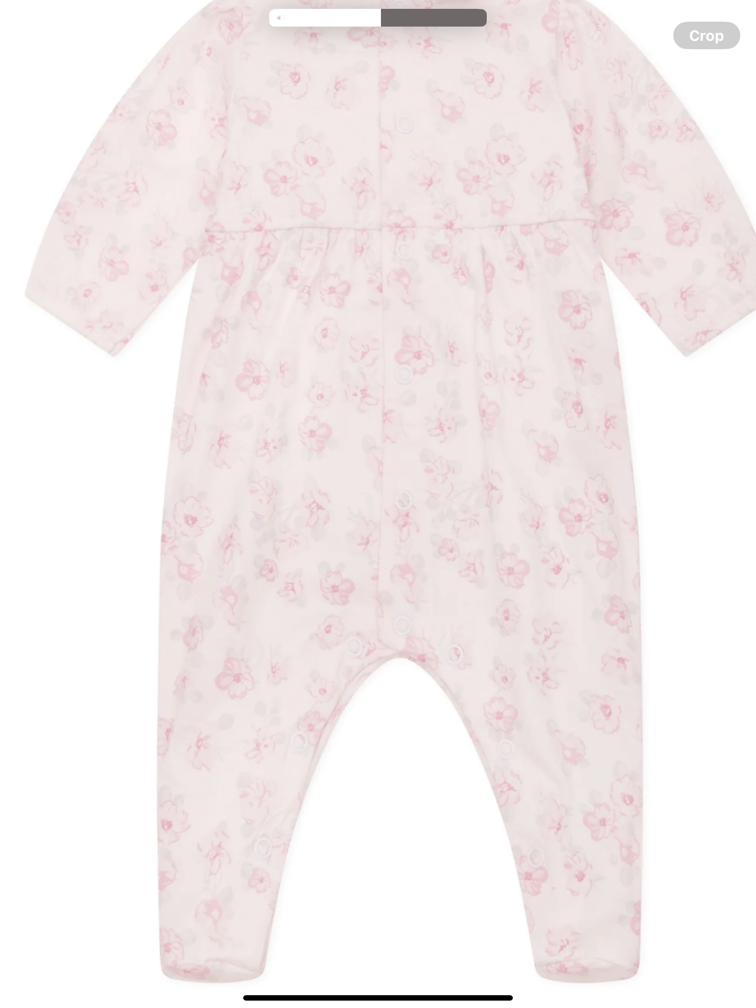 Emile et rose Joanne Girls Floral Print Babygrow and Hairband 012565