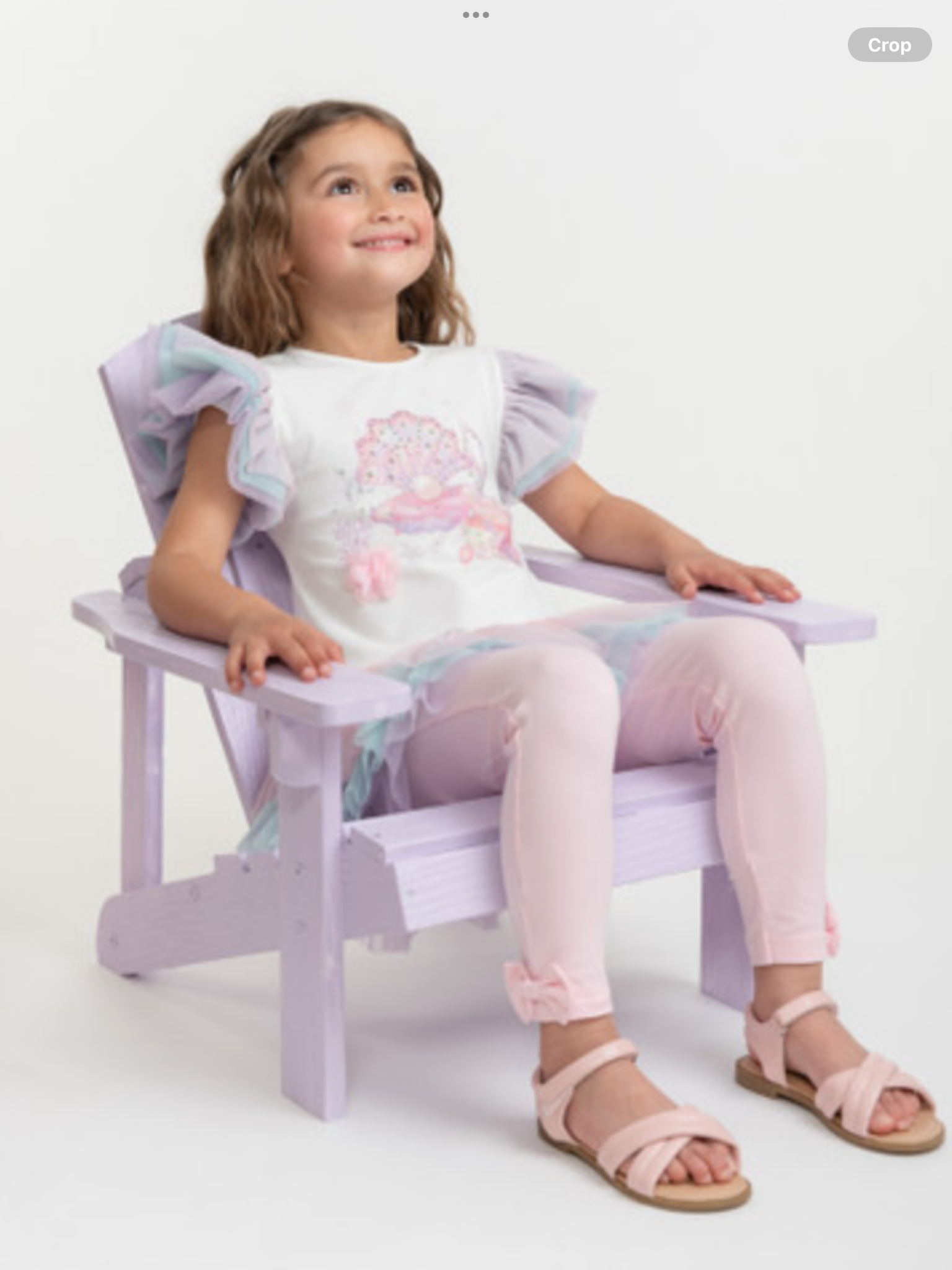 CARAMELO KIDS RAINBOW DEEP SEA DREAMS LEGGING SET  012577