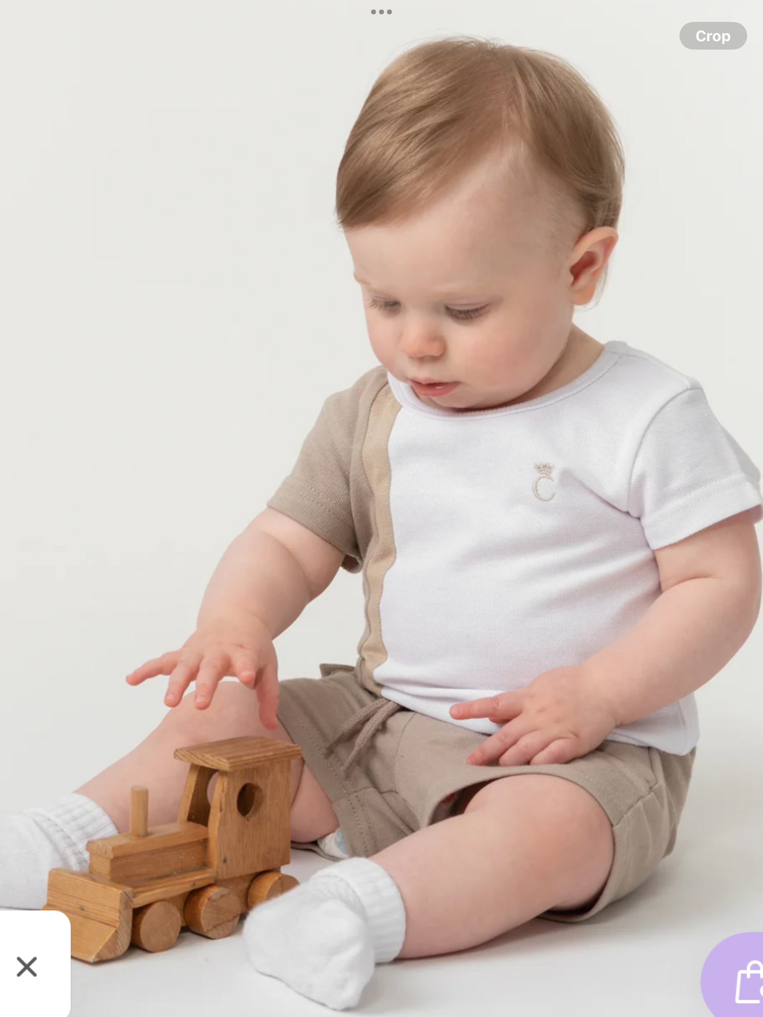 Caramelo Kids Boys Mink Block Colour Shorts Set. 012588