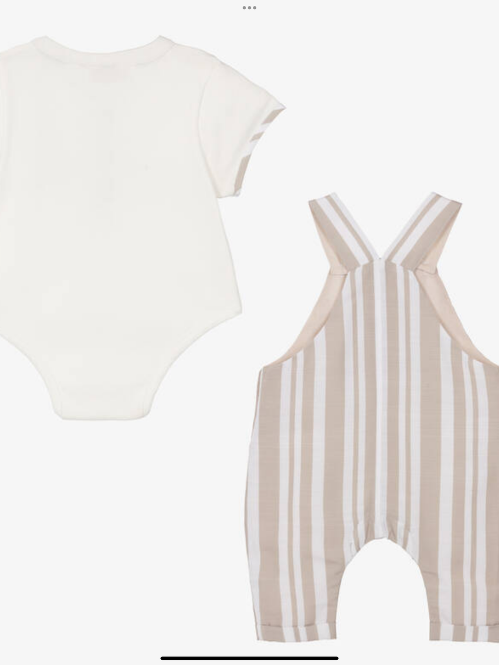 Caramelo kids dungaree set 012589