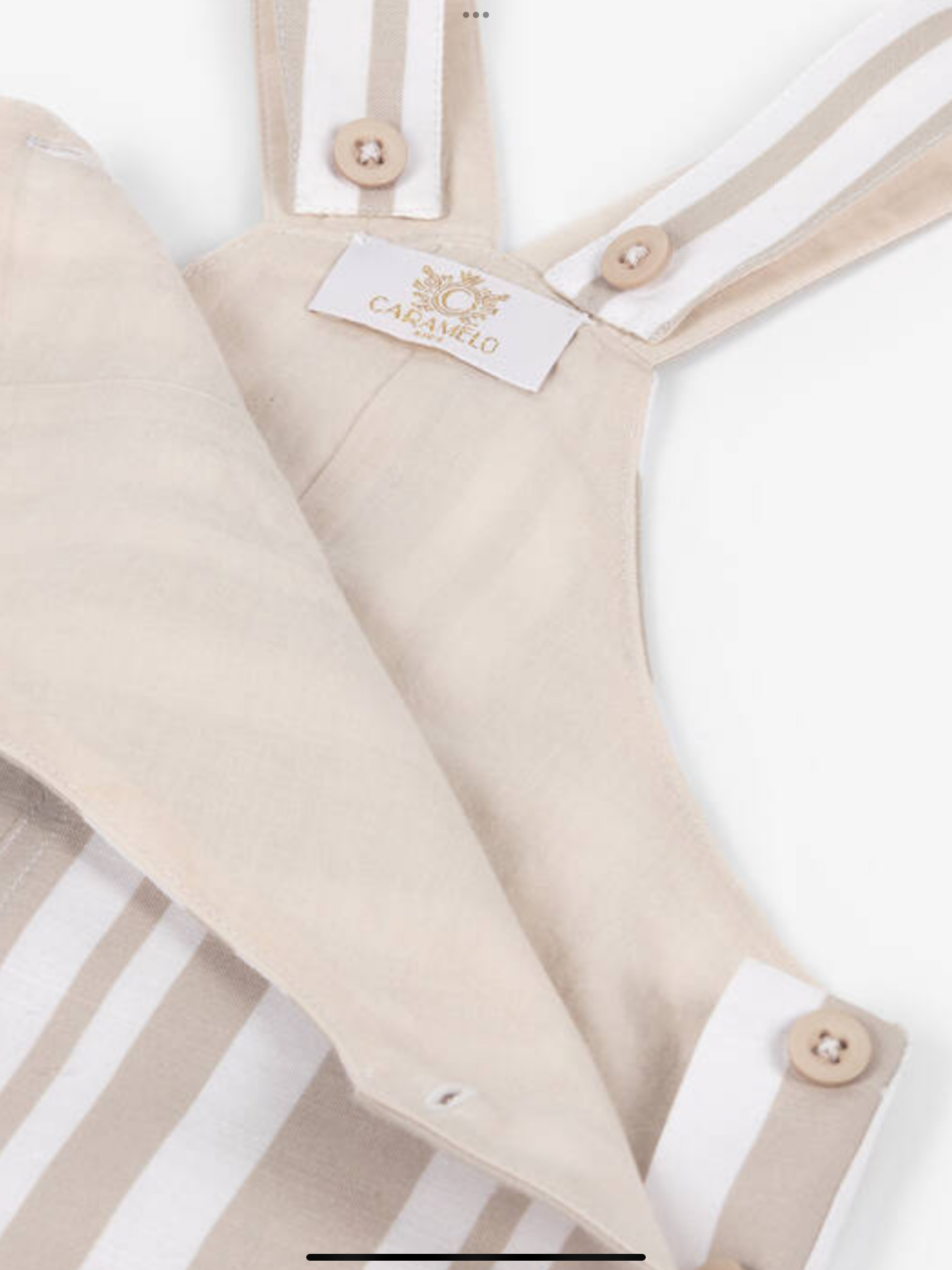 Caramelo kids dungaree set 012589