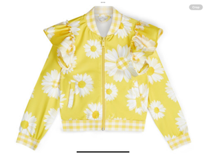 ADEE DAISY PRINT BOMBER - S252302    012591