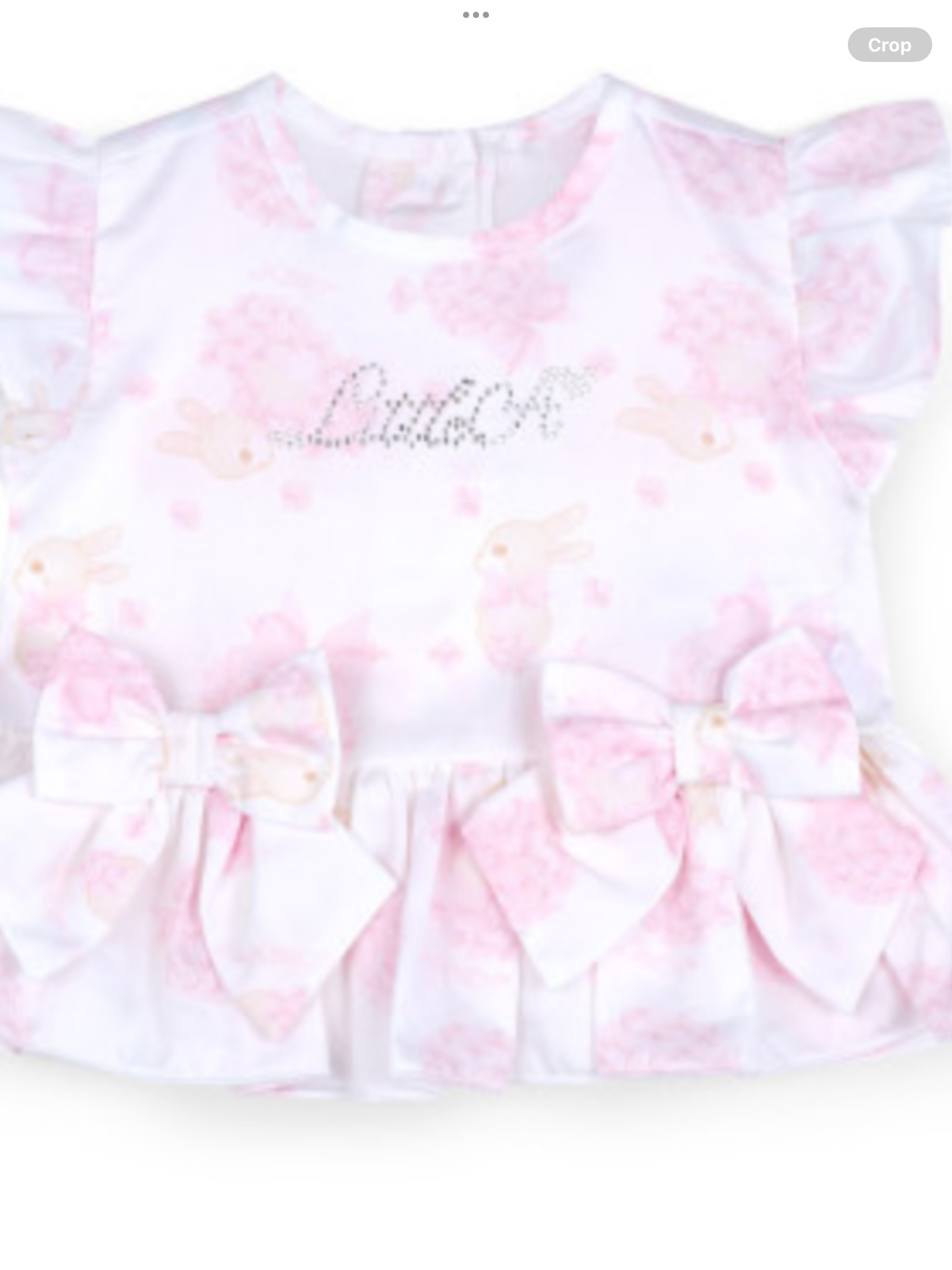 LITTLE A AYLEIGH BUNNY PRINT POPLIN JAM PANT SET - LA25107     012592