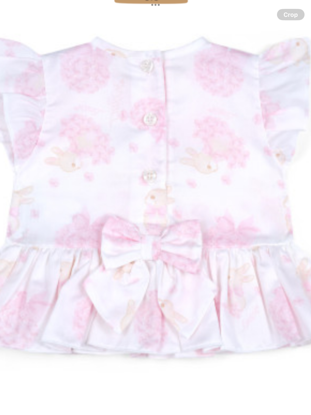 LITTLE A AYLEIGH BUNNY PRINT POPLIN JAM PANT SET - LA25107     012592
