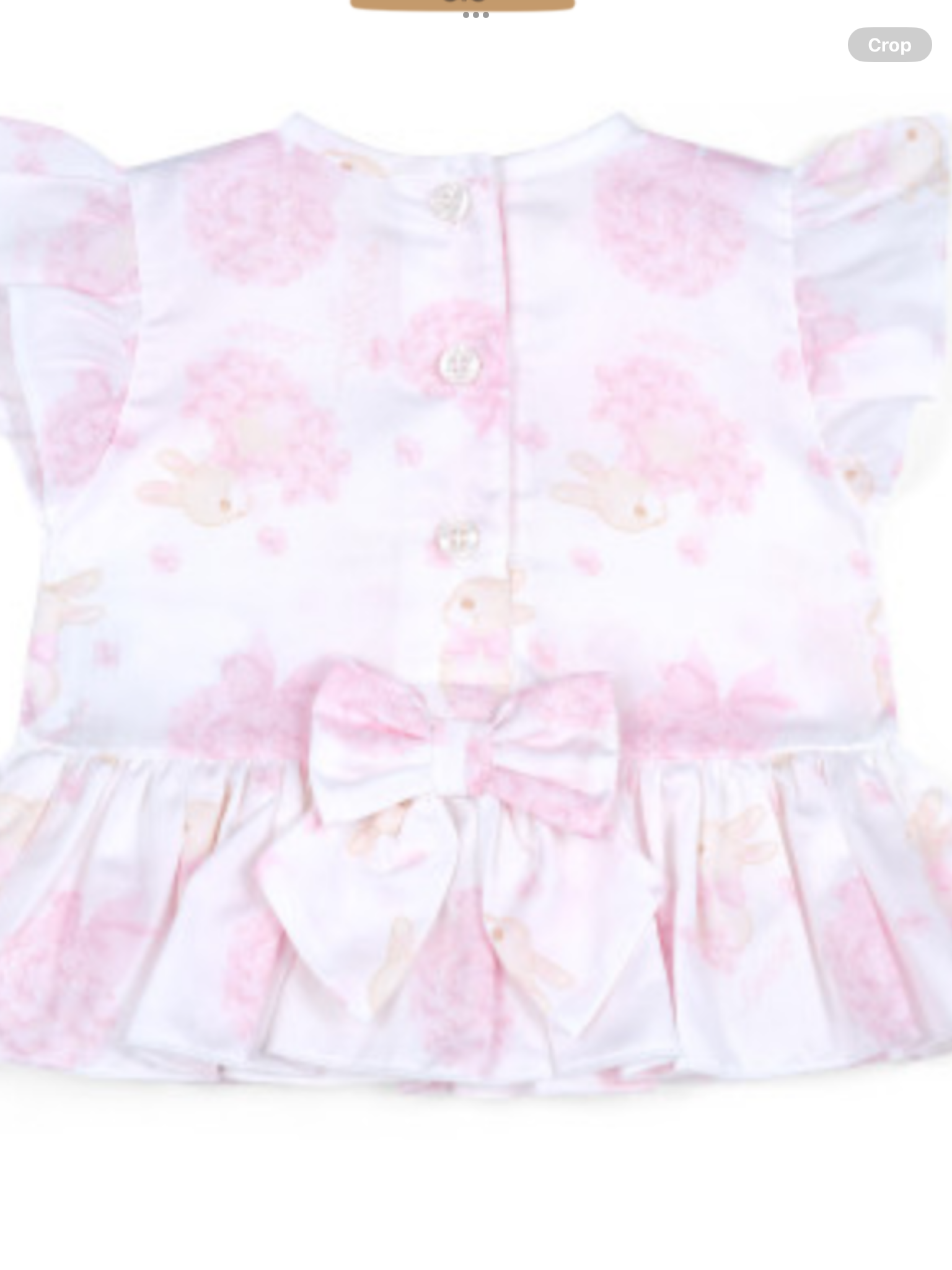 LITTLE A AYLEIGH BUNNY PRINT POPLIN JAM PANT SET - LA25107     012592