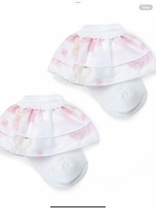 LITTLE A ANNABELL FRILL ANKLE SOCKS, WHITE - LA25112 012597