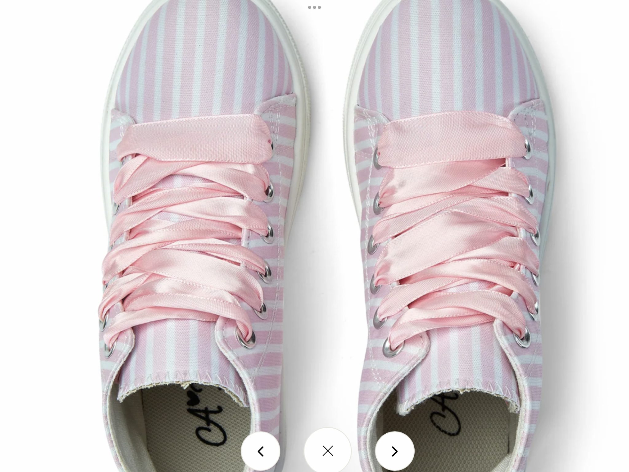 SS25 A DEE JAZZY PINK HIGH TOP TRAINERS     012599