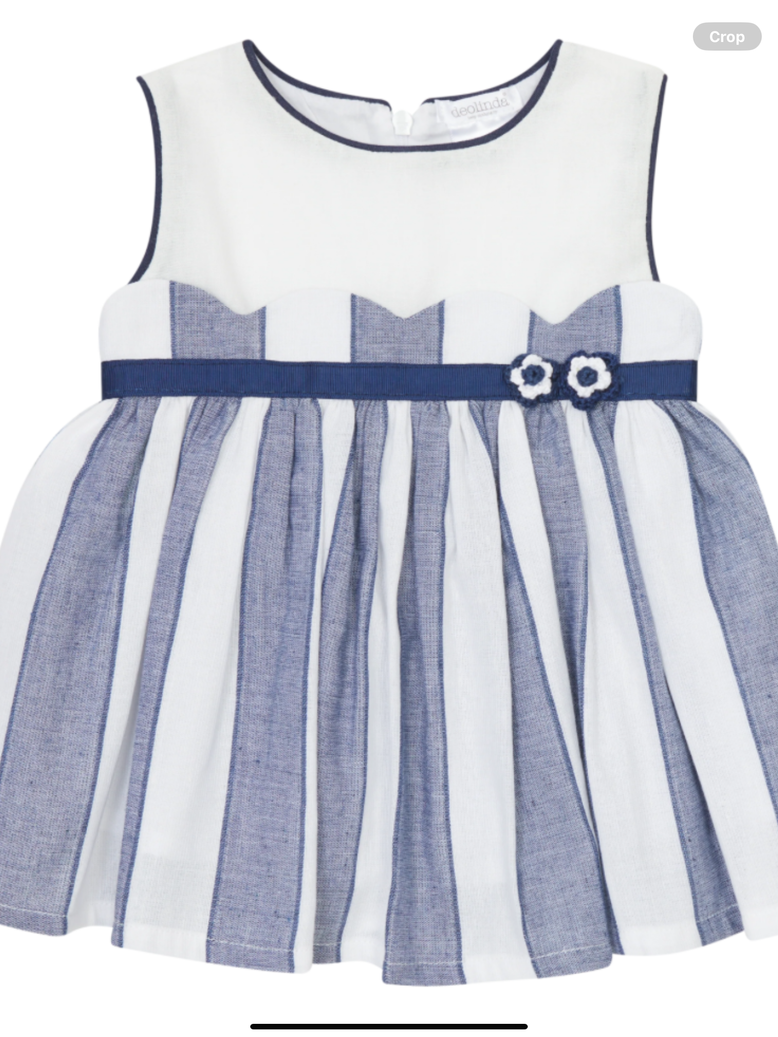 Deolinda nautical dress  0125102a