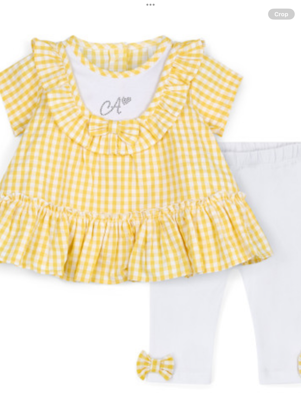 LITTLE A BECKY SEERSUCKER LEGGING SET - LA25207      0225105