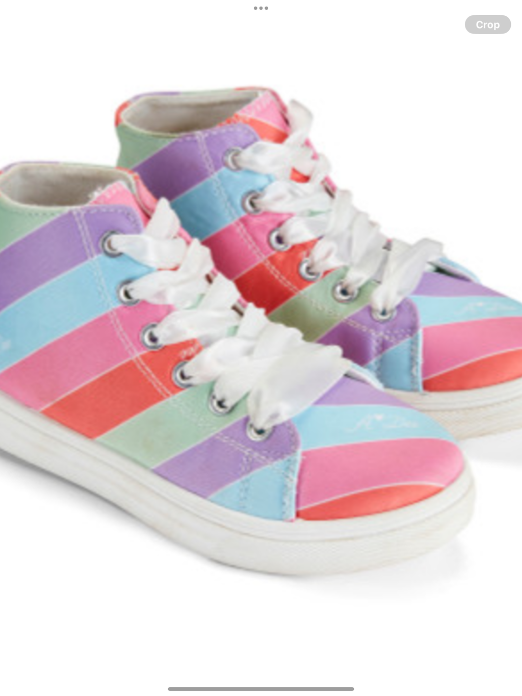 ADEE JAZZY STRIPE PRINTED CANVAS HIGH TOP - 0225120
