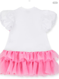 ADEE PARTY PINK TULLE PARTY DRESS - 0225122