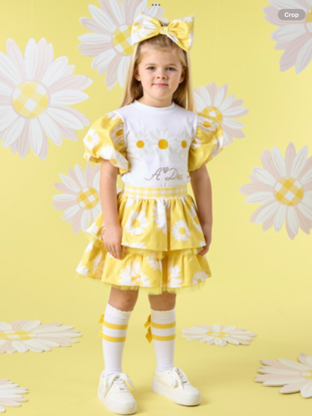 ADEE DALLAS DAISY PRINT SKIRT SET -  0225124