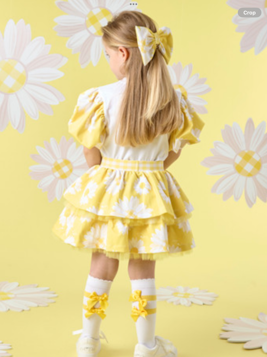 ADEE DALLAS DAISY PRINT SKIRT SET -  0225124