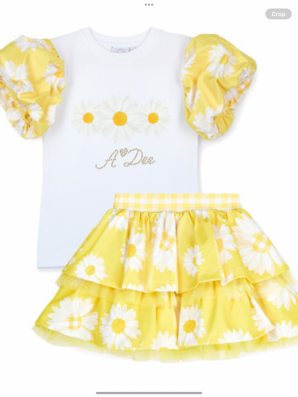 ADEE DALLAS DAISY PRINT SKIRT SET -  0225124
