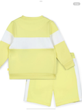 MITCH & SON GARY PANEL SWEATSHIRT & SHORT SET    0225125