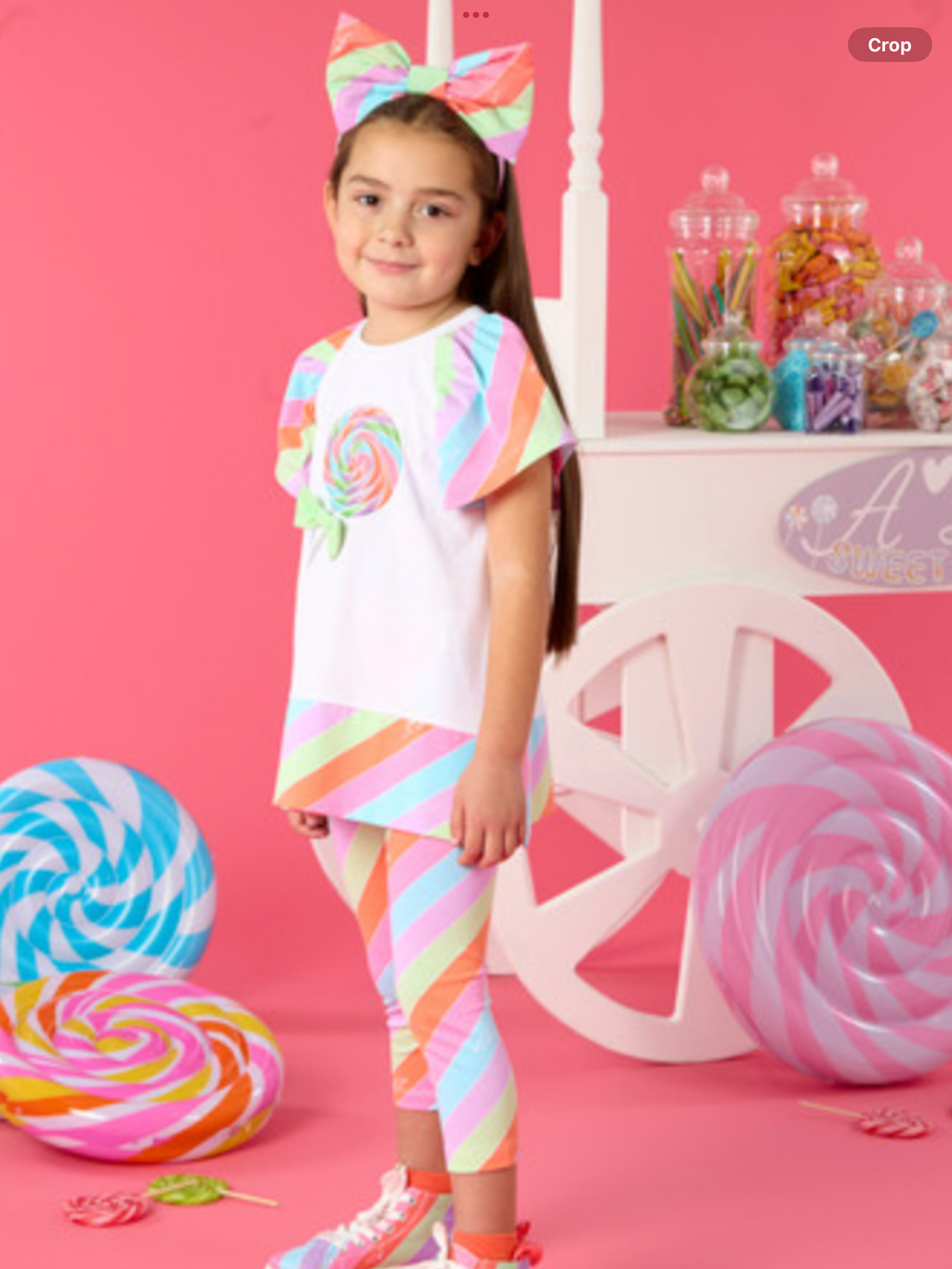 ADEE EVA STRIPE LOLLIPOP LEGGING SET - 0225131
