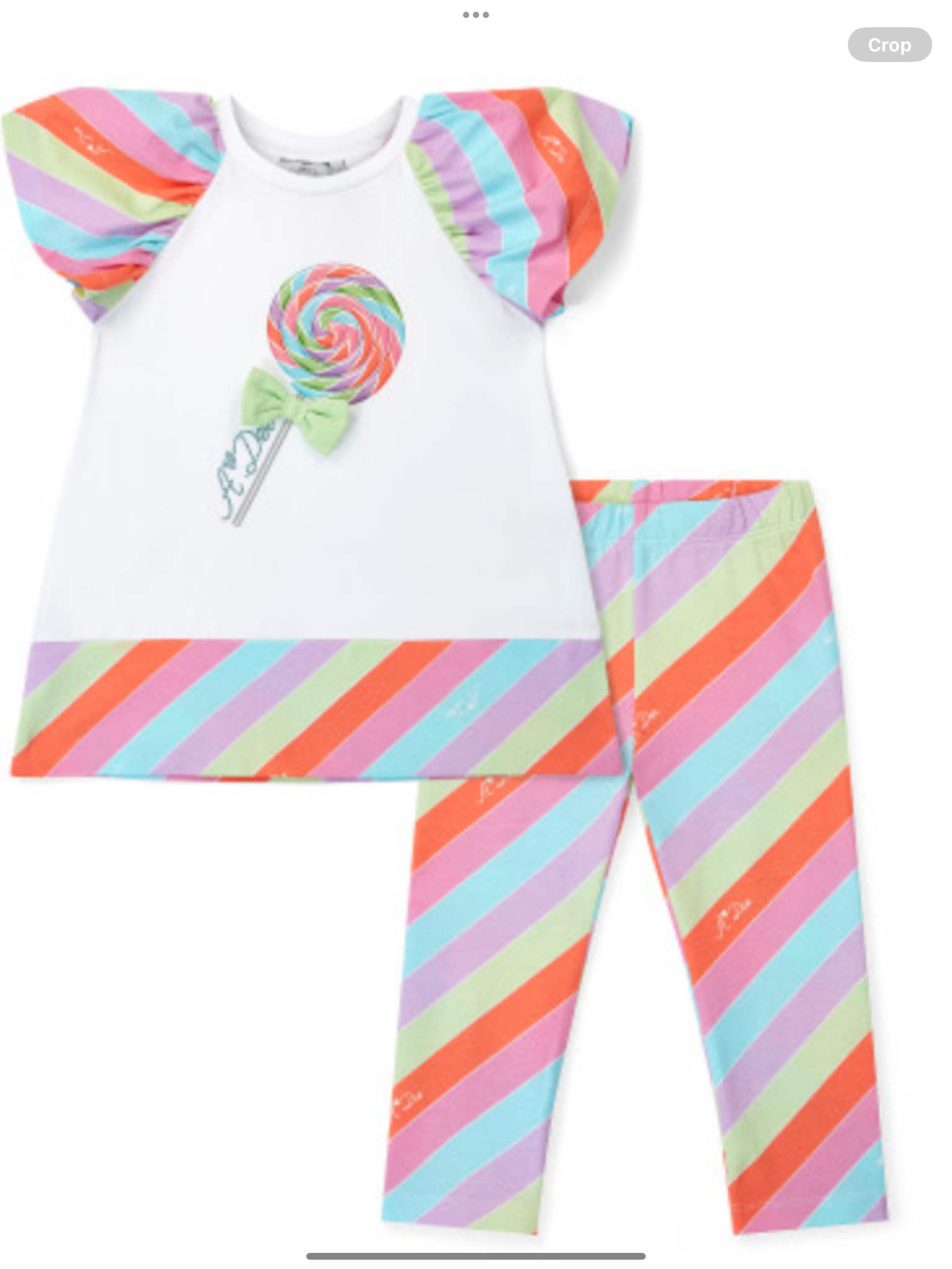 ADEE EVA STRIPE LOLLIPOP LEGGING SET - 0225131