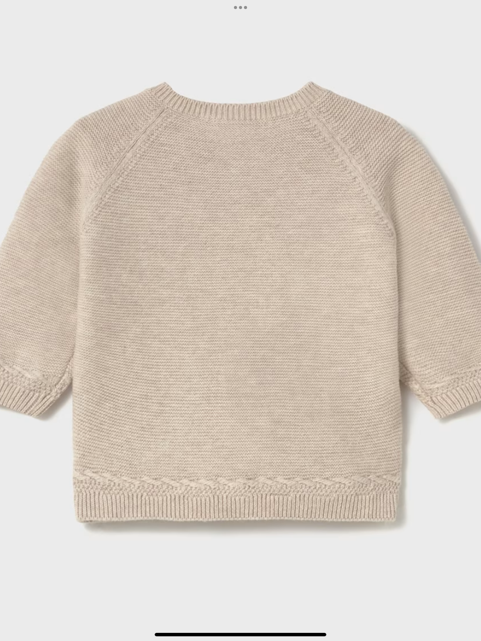 Newborn boy tricot cardigan 0225138