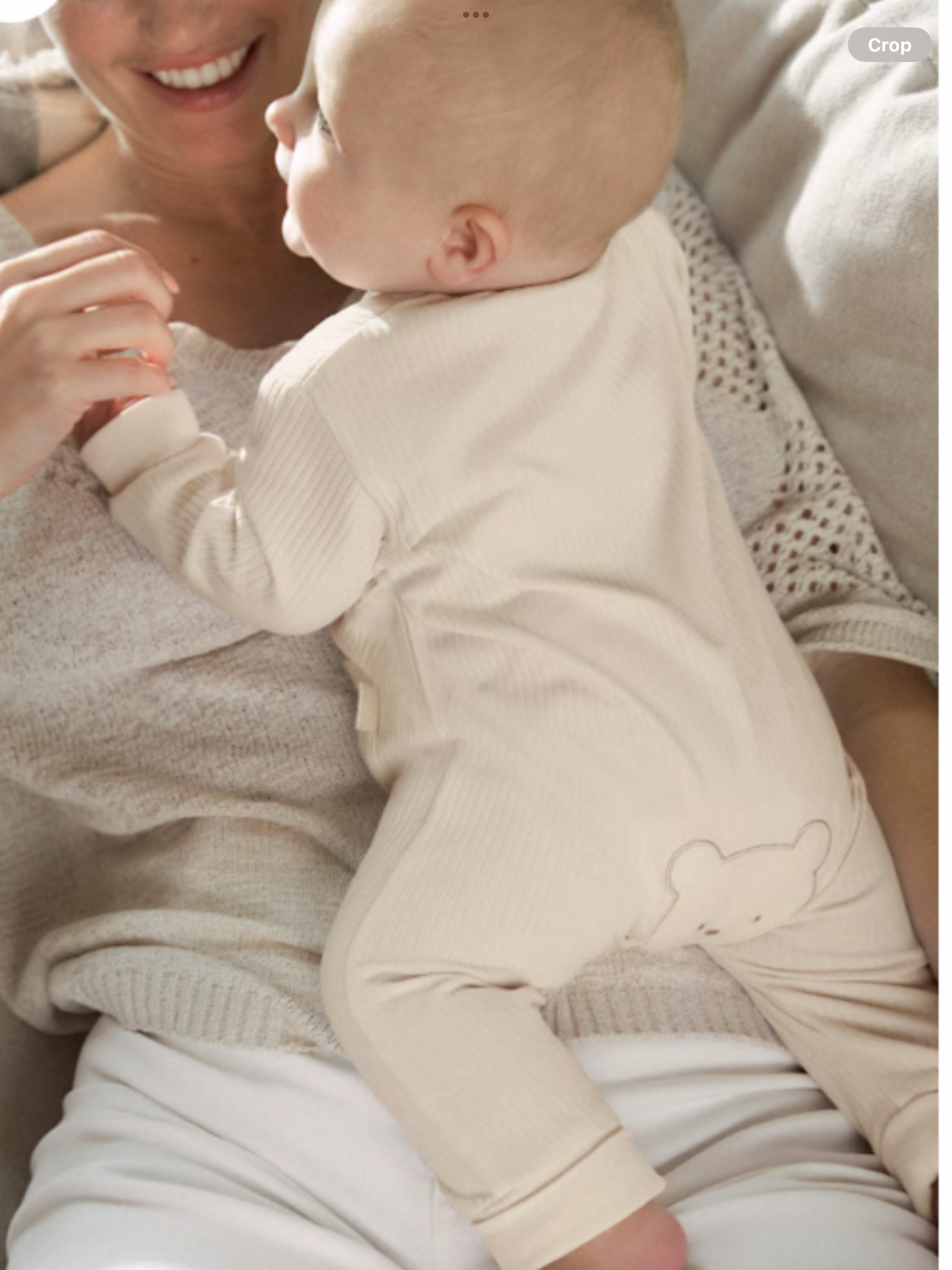 Newborn boy teddy romper 0225140