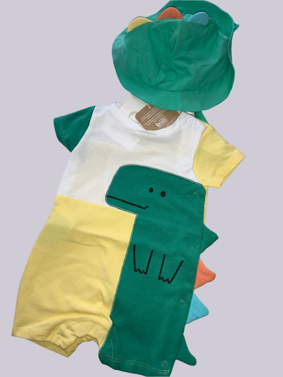 Mayoral romper and hat 0225152