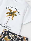 Mayoral 3604 Palm Tree Shorts Set  0225162