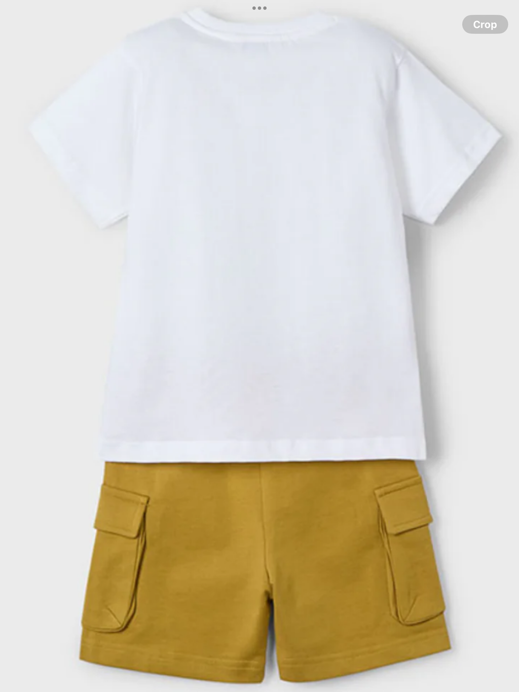 Mayoral palm tree shorts set 0225163