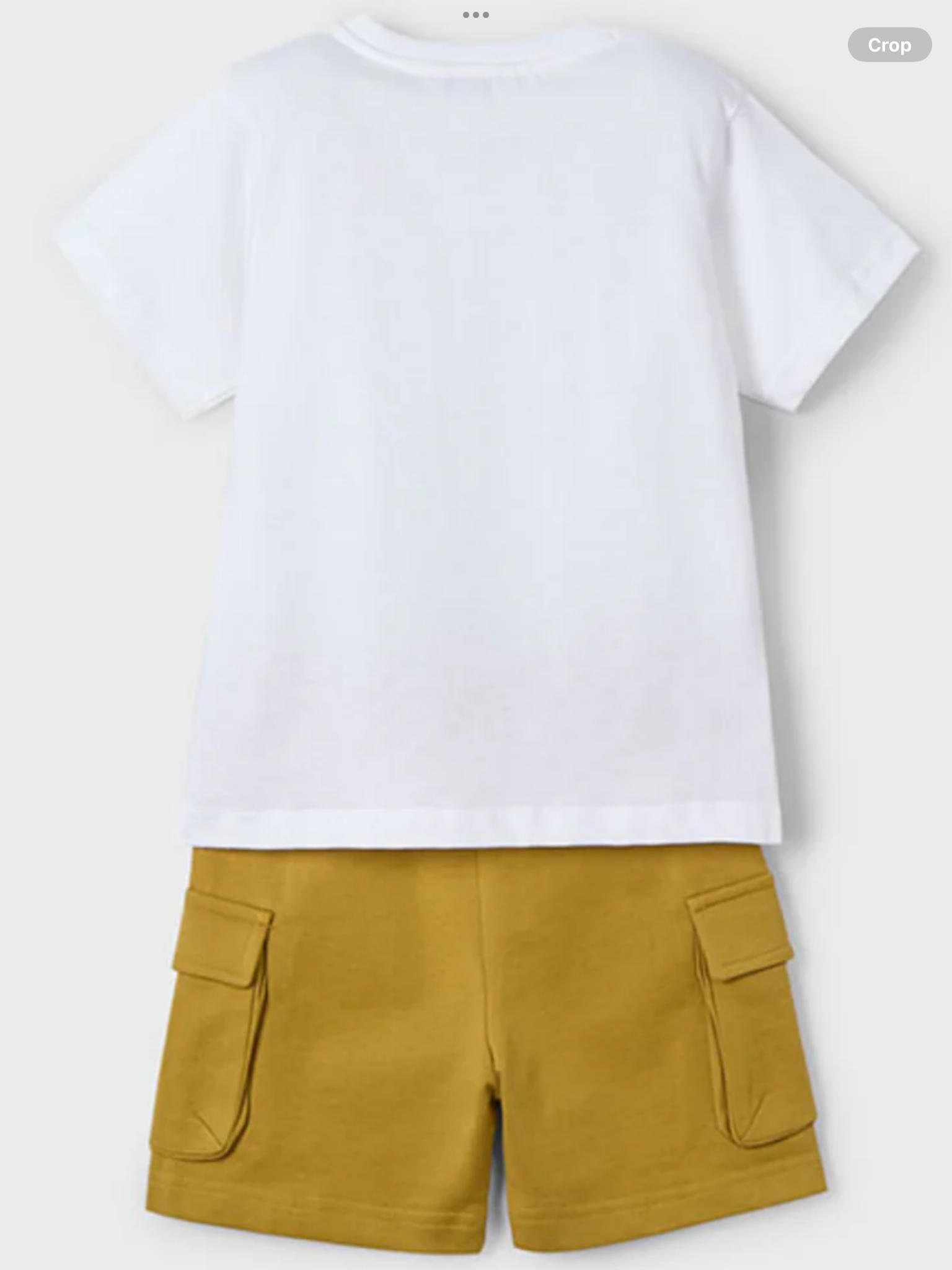 Mayoral palm tree shorts set 0225163