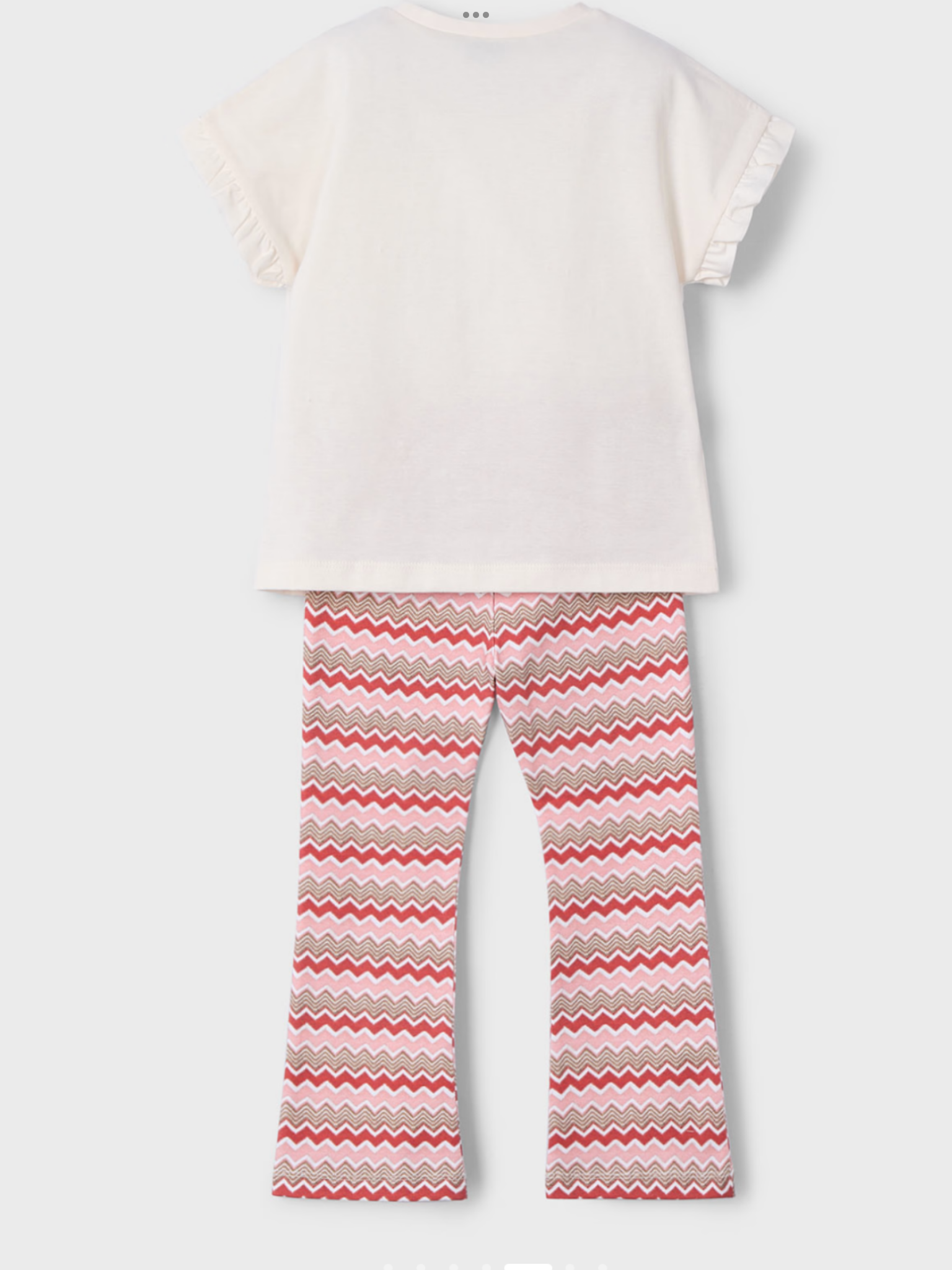 Girl flared leggings and t-shirt set 0225169