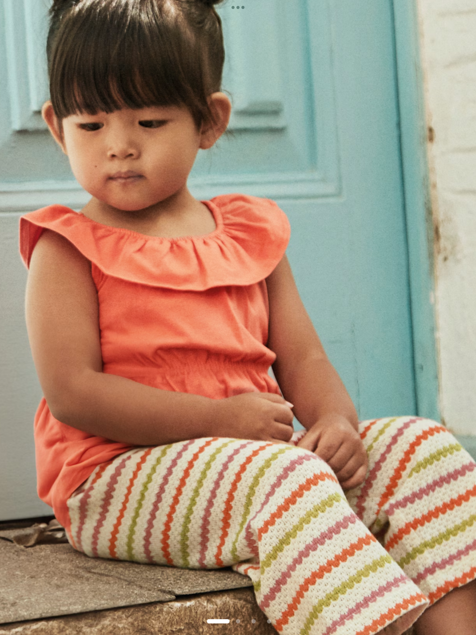 Baby crochet trousers and top set 0225170