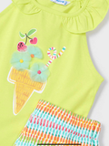 Mayoral Girl ice cream print set 0225177