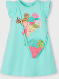 Girl dress with ice cream bag  0225279