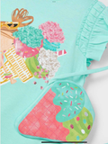 Girl dress with ice cream bag  0225279