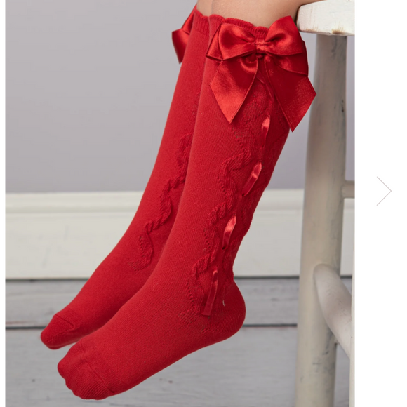 Caramelo kids red socks.    10251926