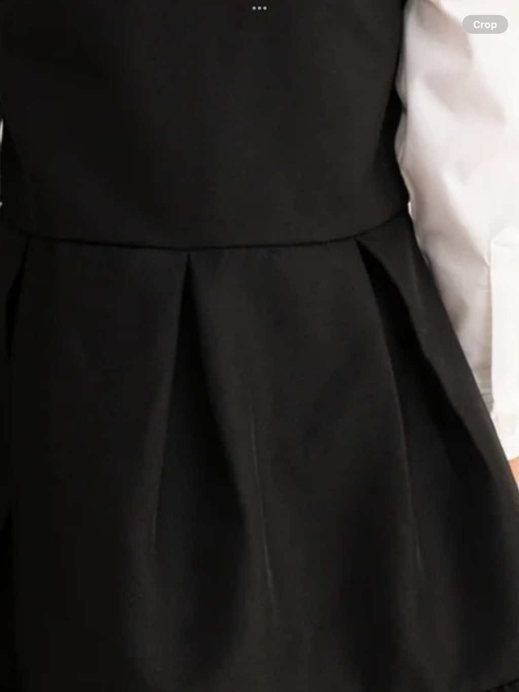 Caramelo kids Black Zip Front Pinafore with Bow Details 0726786