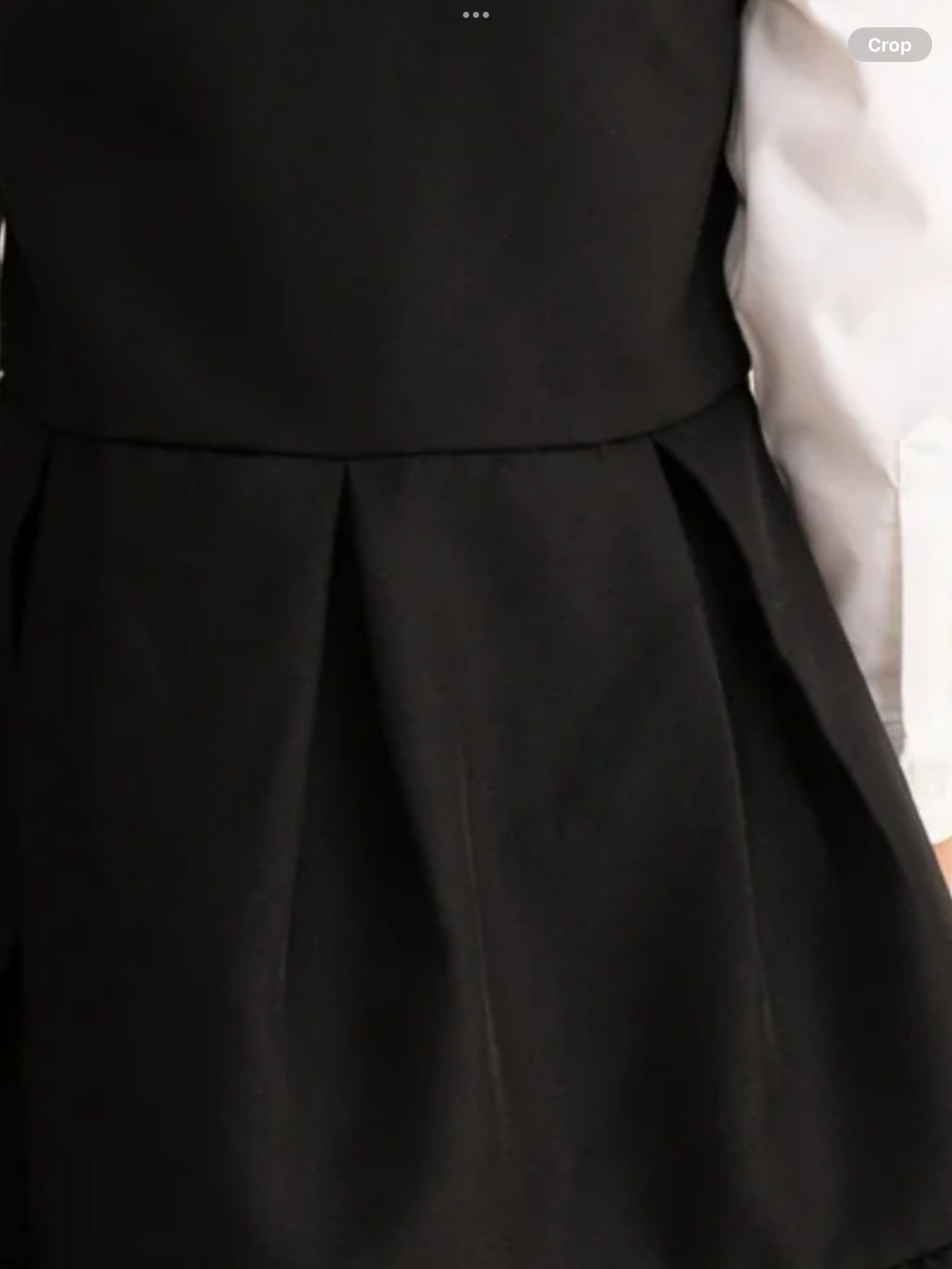 Caramelo kids Black Zip Front Pinafore with Bow Details 0726786