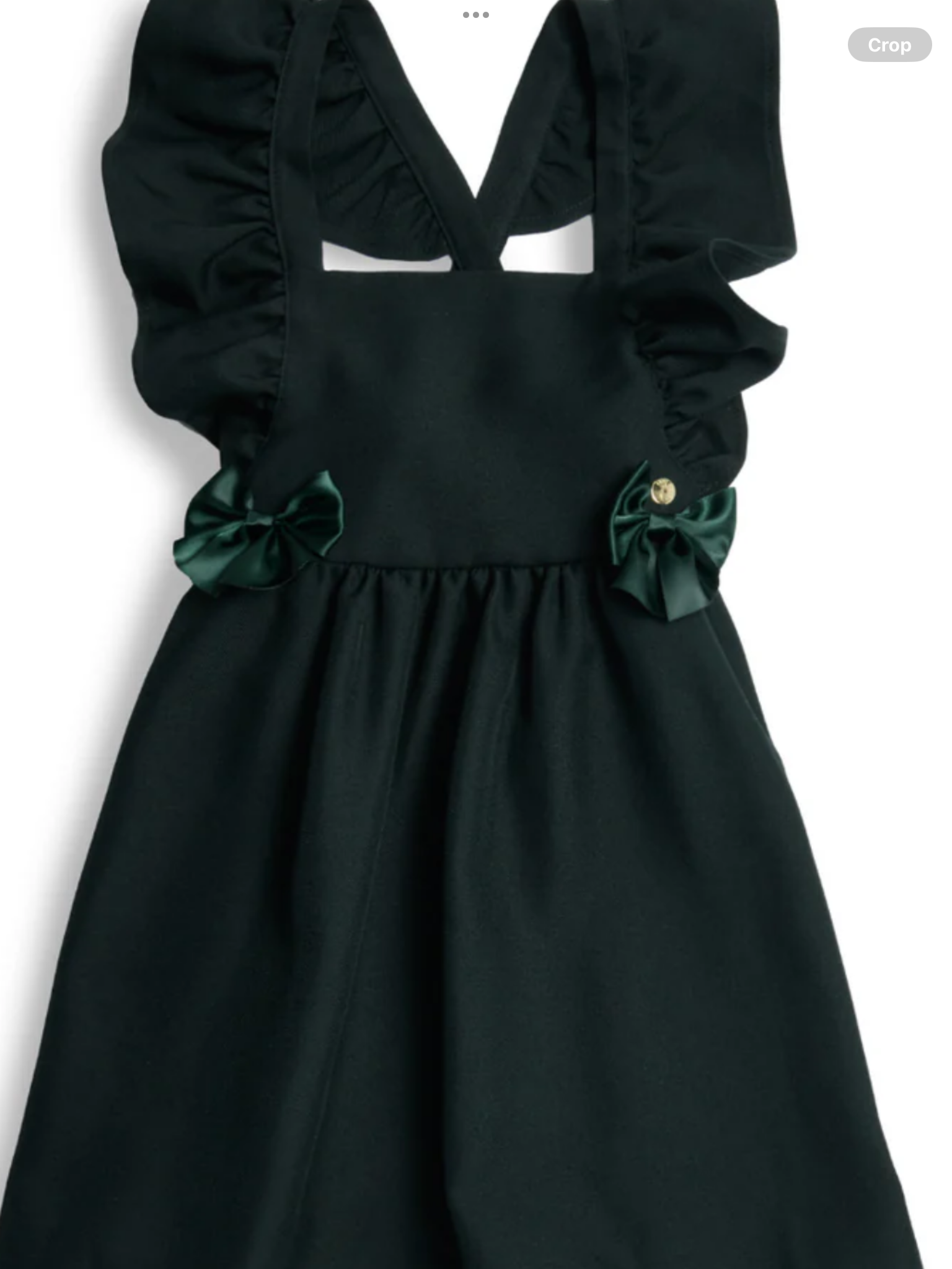 Caramelo kids Bottle Green Pinafore Dress 0726789