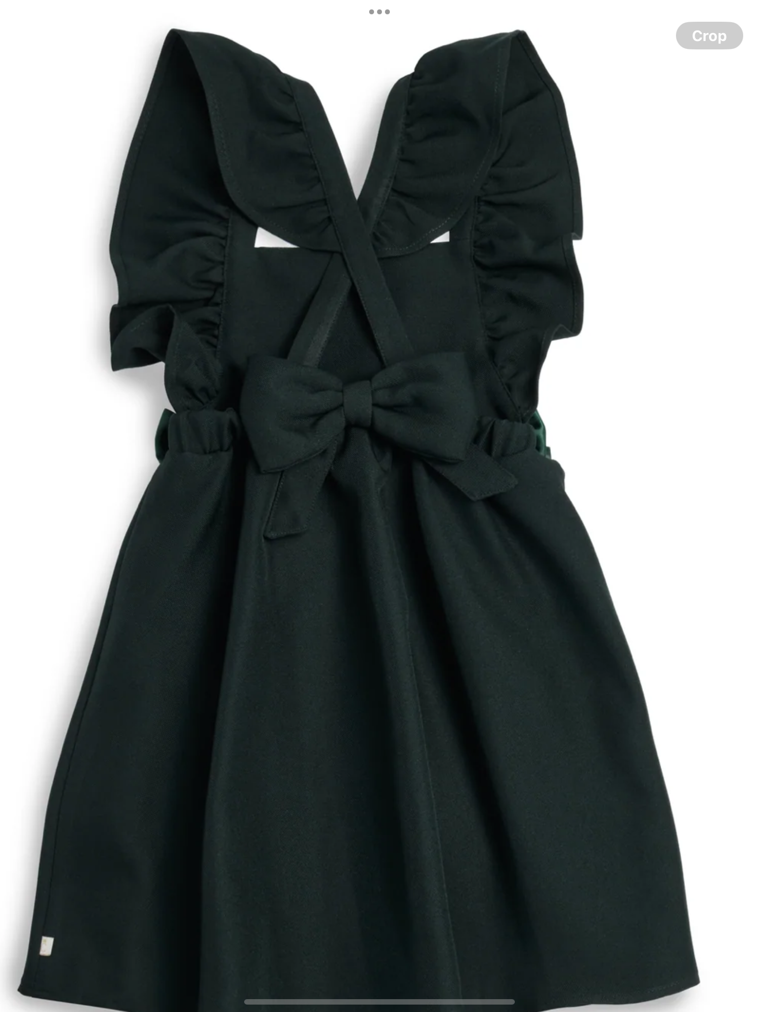 Caramelo kids Bottle Green Pinafore Dress 0726789