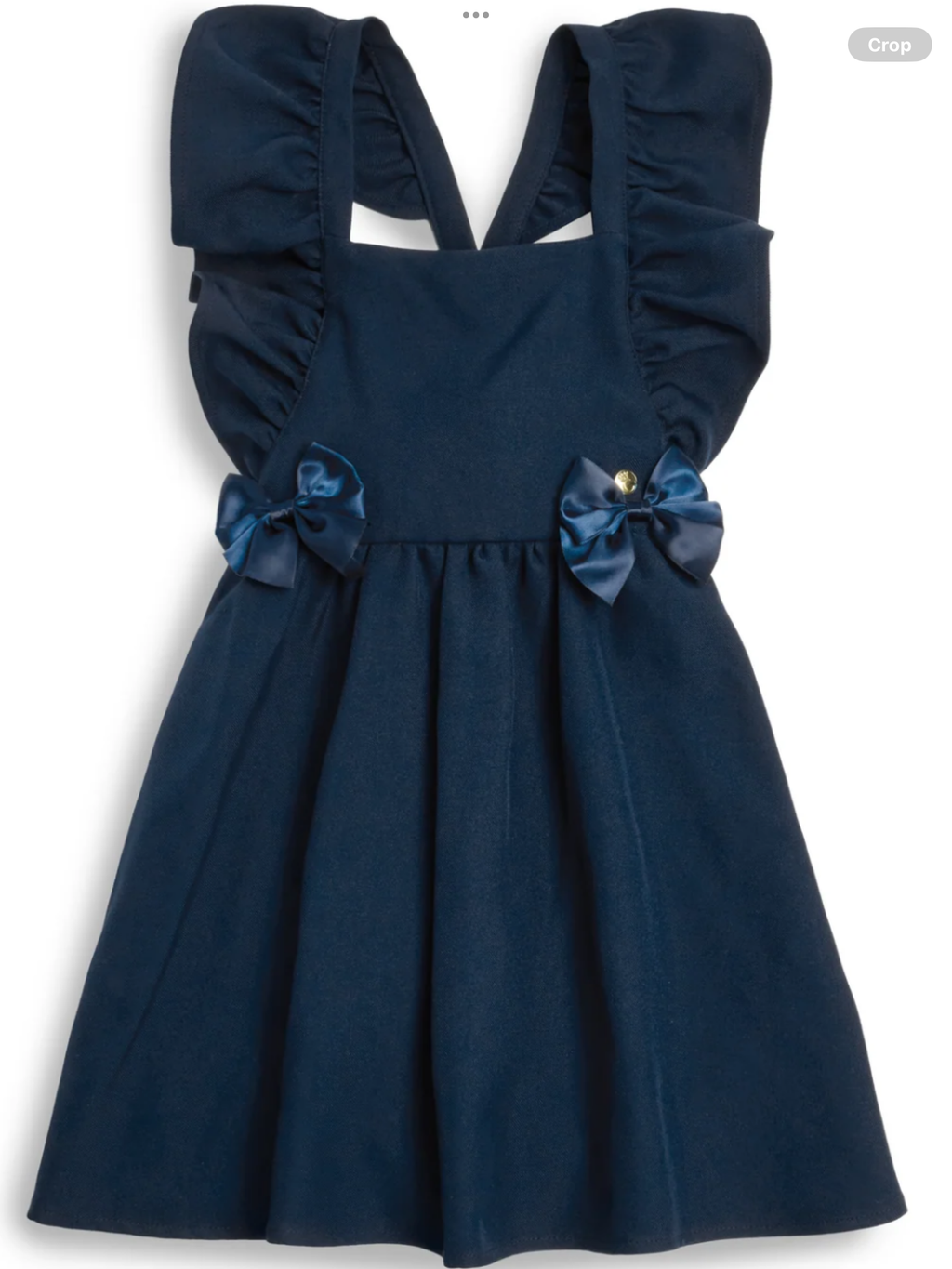 Caramelo kids Navy Pinafore Dress 0726791