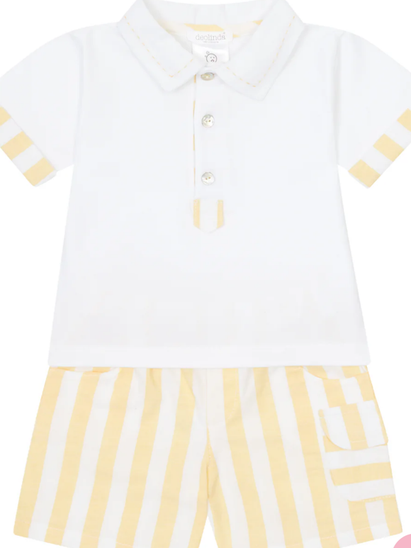 Deolinda lemon shorts set 0325197