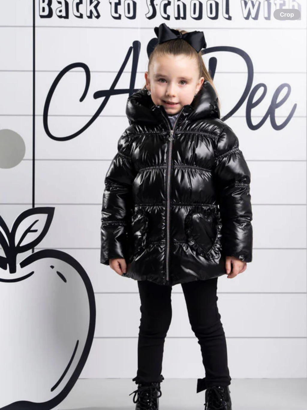 Pre order ADee Black Luna Padded Jacket 0726795